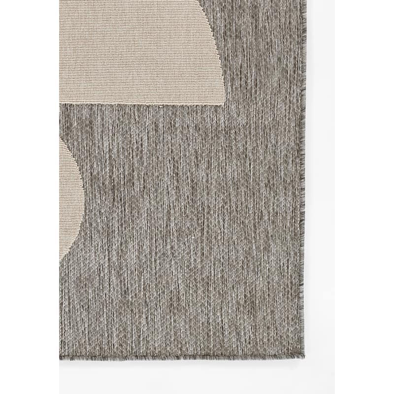 Momeni Vines Geometric Indoor Outdoor Rug