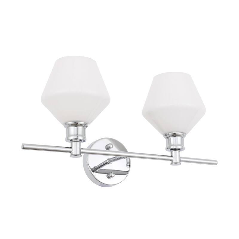 Gerald 2-Light Wall Sconce - 19.1/10.2 - 19.1/10.2