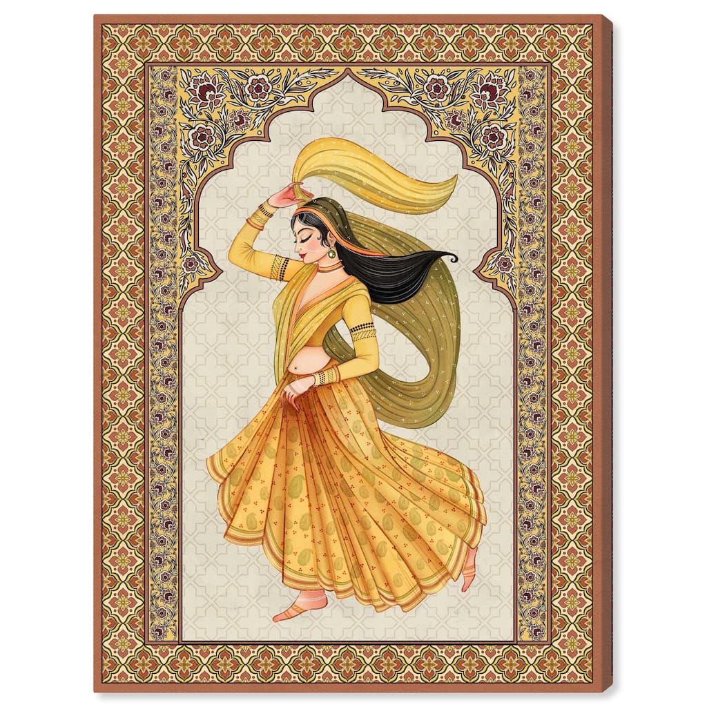 Dancing Princess Canvas by Art Remedy, Gallery Wrapped