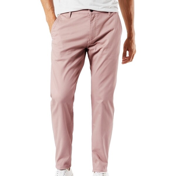 Dockers Men's Pants Mauve Pink Size 38X30 Slim Fit Alpha Khakis Stretch. Opens flyout.