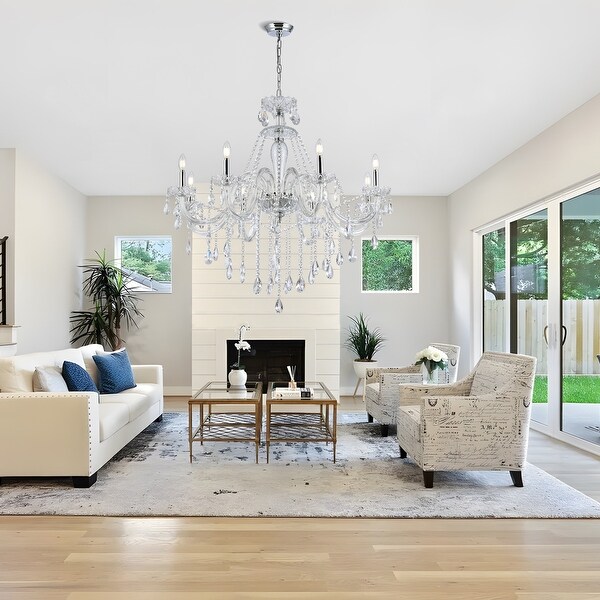 Clear crystal chandelier cheap