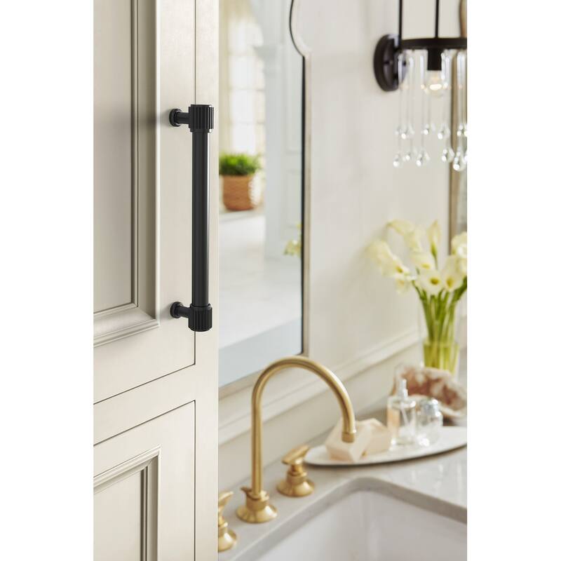 Amerock BP37805 Farewind 6-5/16" Center to Center Fluted Bar Cabinet