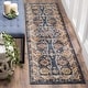 preview thumbnail 2 of 34, SAFAVIEH Bijar Celie Traditional Distressed Oriental Area Rug 2'3" x 10' Runner - Royal/Ivory