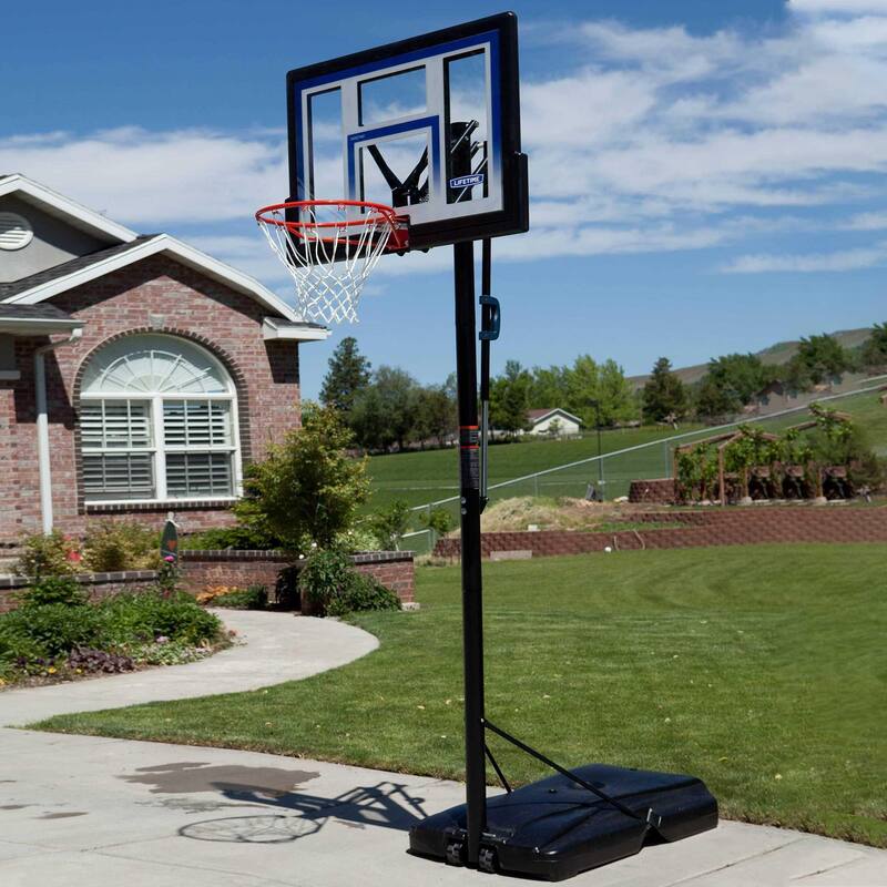 Lifetime Adjustable Portable Basketball Hoop, 48 inch