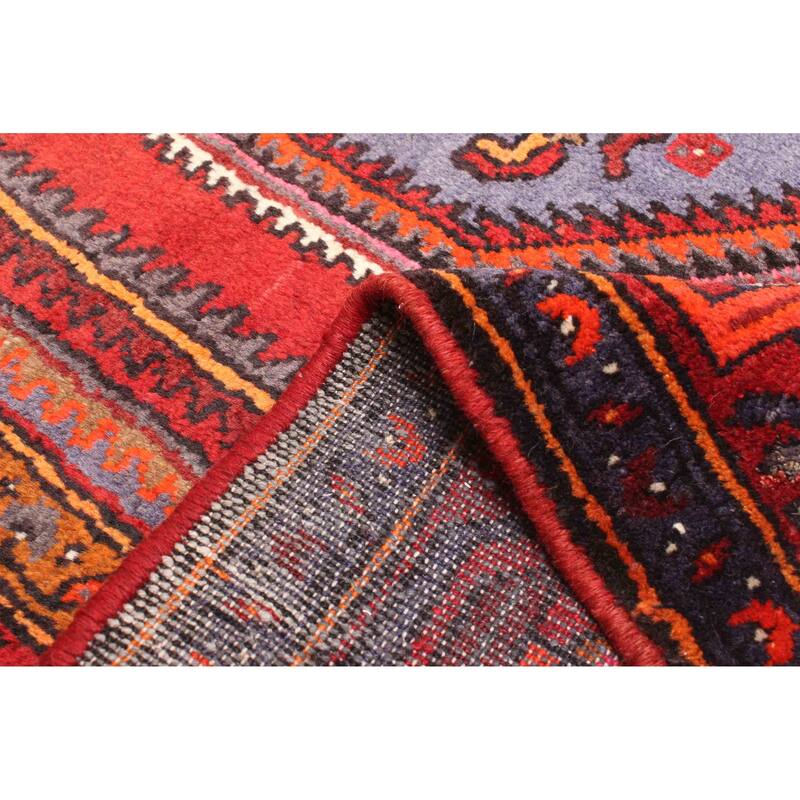 ECARPETGALLERY Hand-knotted Andelz Red Wool Rug - 4'9 x 6'9