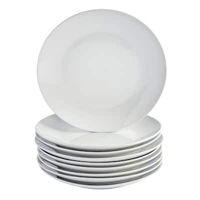 Tabletops Unlimited 8pc - 8" Round Salad Plates Value Pack