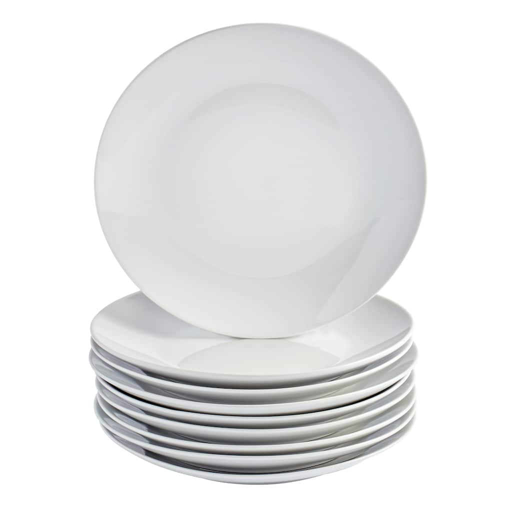 Tabletops Unlimited 8pc - 8" Round Salad Plates Value Pack