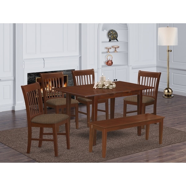 Top Product Reviews For Coviar Brown 6 Piece Dining Room Table Set