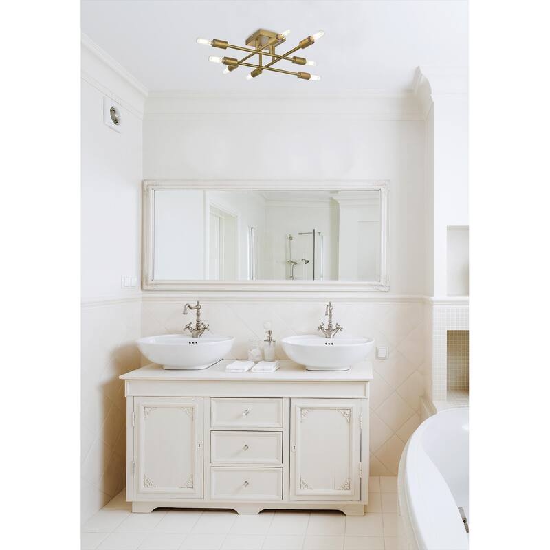 Serene 8 Light Flush Mount - 19.1 Inch