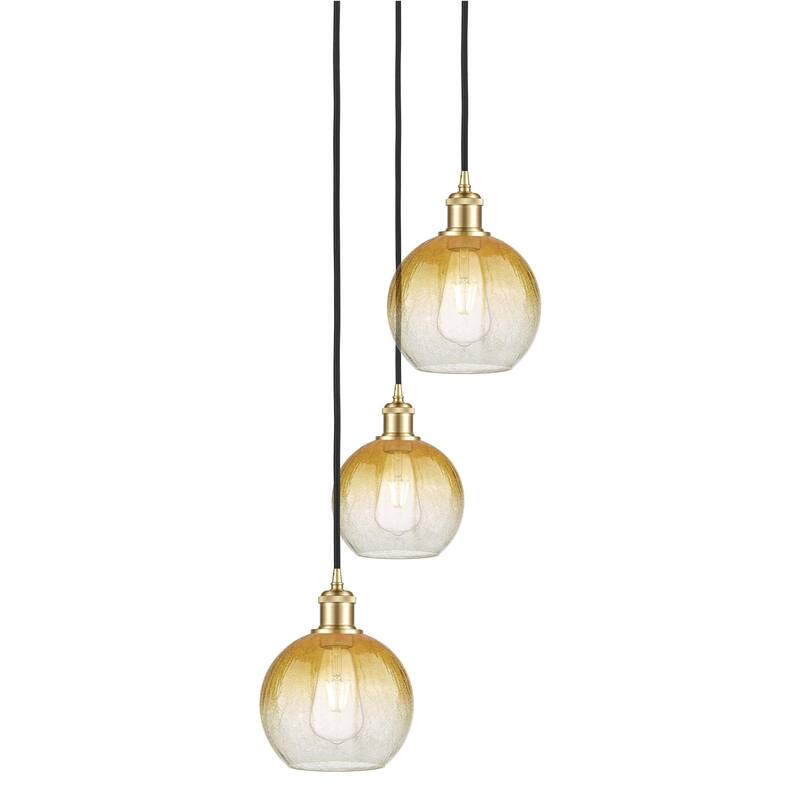 Innovations Lighting 113B-3P-31-15 Brookhaven Globe Pendant Brookhaven