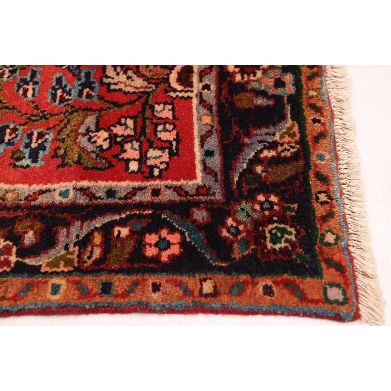ECARPETGALLERY Hand-knotted Anadol Red Wool Rug - 2'10 x 10'6