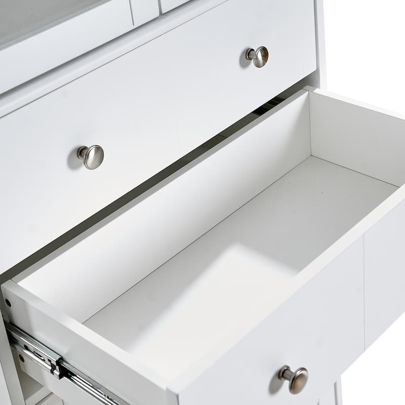 67"Tall Kitchen Pantry Cabinet with Doors and Shelves Large Stand Up Storage Cabinet with Drawer，Food Cupboard Storage Cabinet