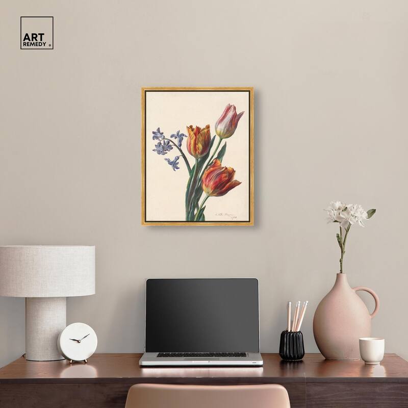 Tulips 1892 Canvas by Art Remedy