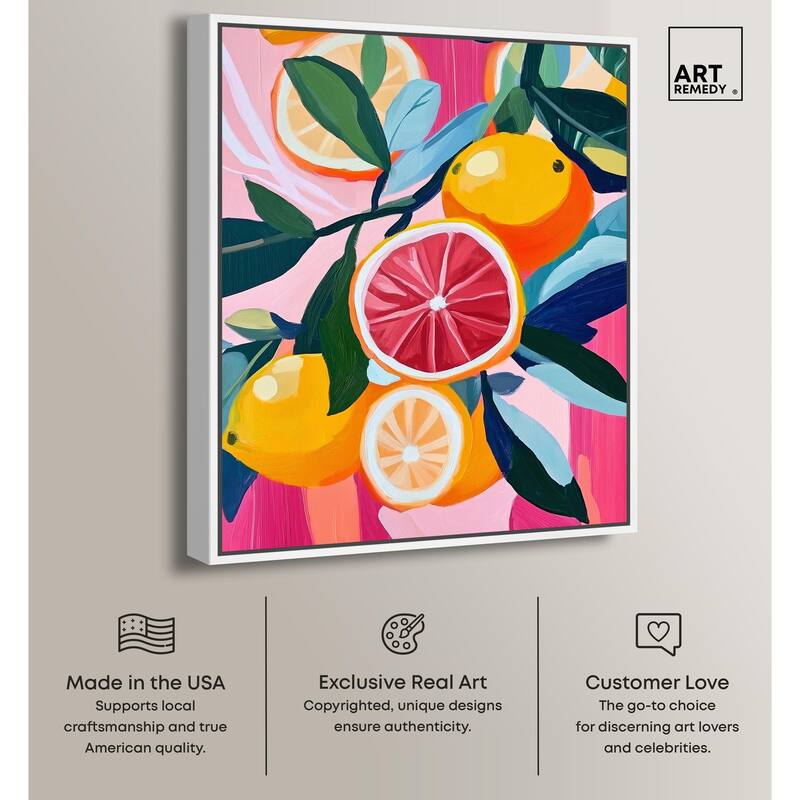 Juicy Paradox I Canvas by Art Remedy