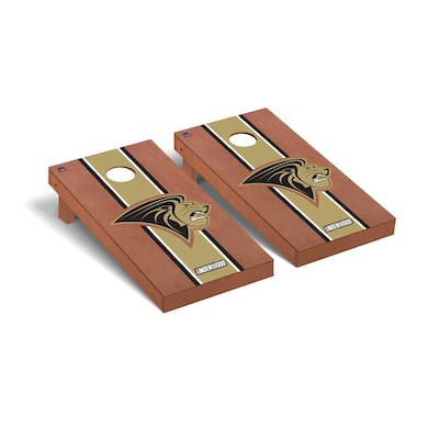 Lindenwood LU Lions Rosewood Cornhole Board Set