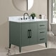 preview thumbnail 17 of 128, Vanity Art 42" Single Sink Bathroom Vanity Cabinet with Engineered Marble Countertop