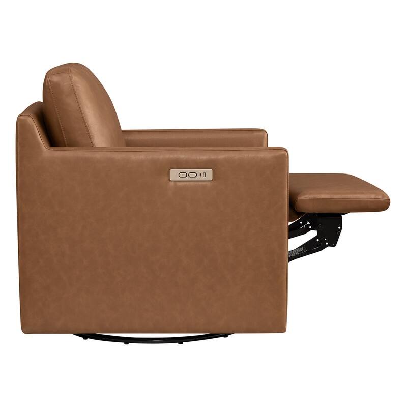 Nora Electric Power Swivel Chair with Footrest Recline