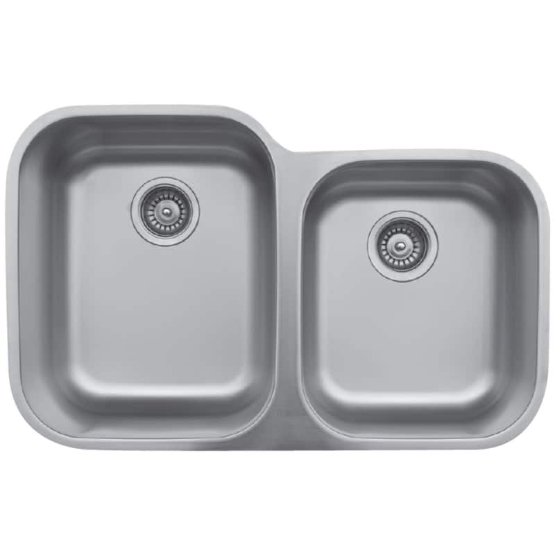 Karran USA U-6040R-PK1 U Series 31-1/2" Undermount Double Basin