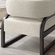 preview thumbnail 12 of 35, Corvus Danzig Teddy Fabric 1-Piece Accent Chair