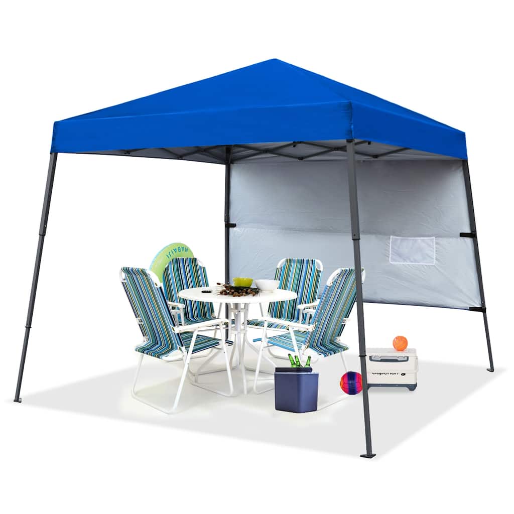 ABCCANOPY Stable Pop up Outdoor Canopy Tent with Sun Wall
