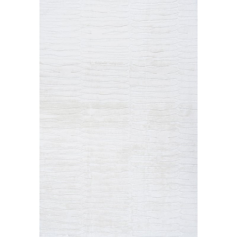 Nuloom Nivella Solid Cloud Washable Area Rug