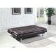 preview thumbnail 5 of 7, Larkin Upholstered Sofa Bed with Metal Legs