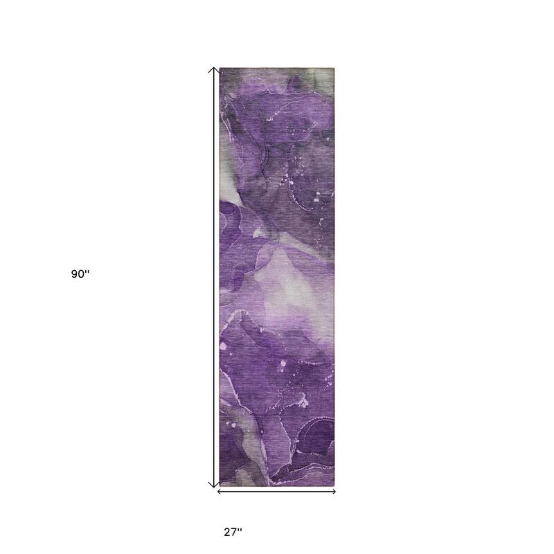 Almisi Artistic Abstract Weather Resistant Blended Style Outdoor Rug