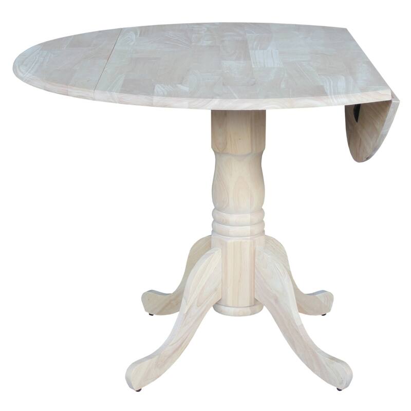 42" Dual Drop Leaf Table With 2 San Remo Chairs