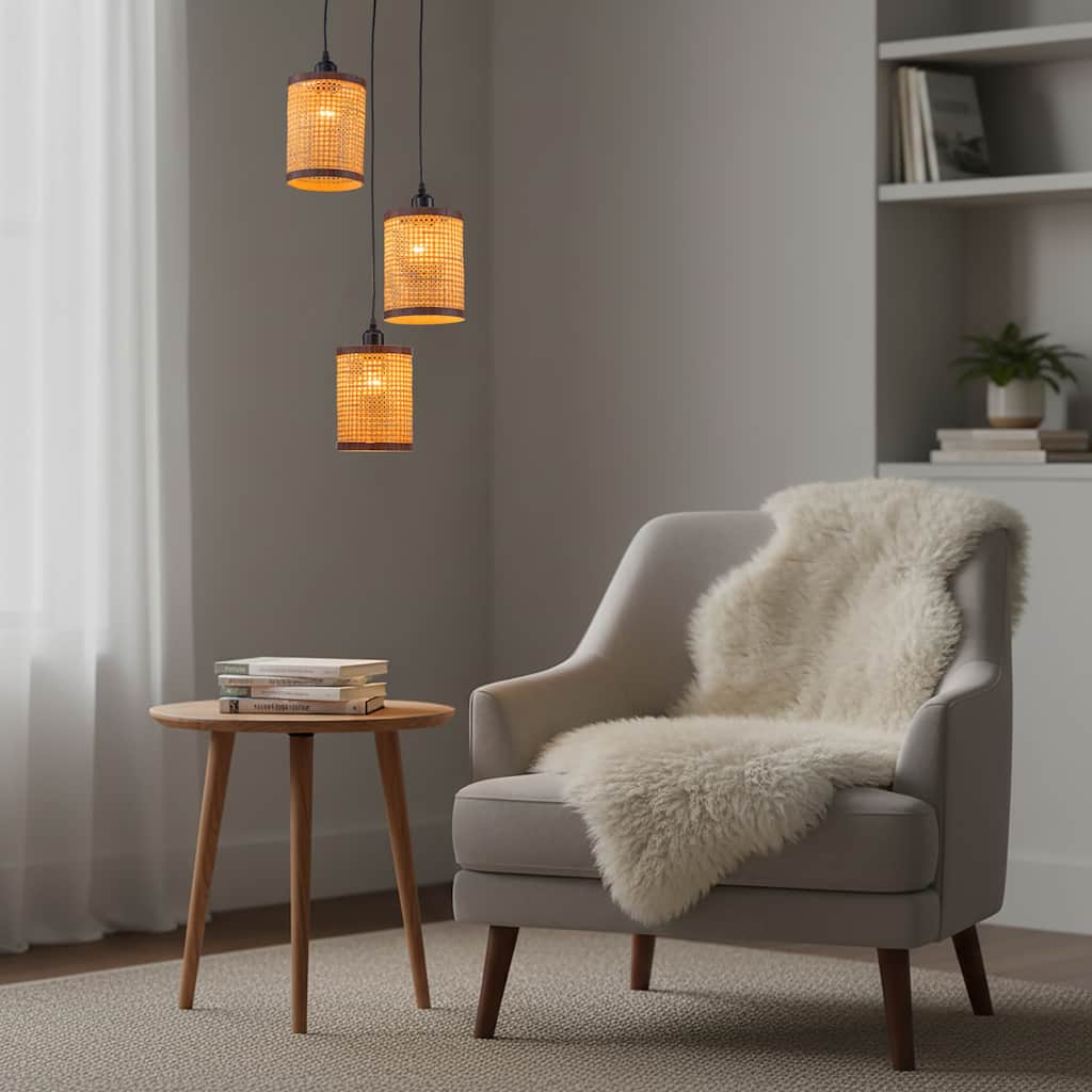 Maris 3-Light Semi Flush Multi Pendant Light - 59 in. Adjustable