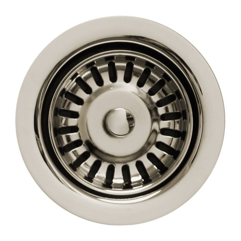 Whitehaus 3 1/2" Waste Disposer Trim with Matching Basket Strainer for