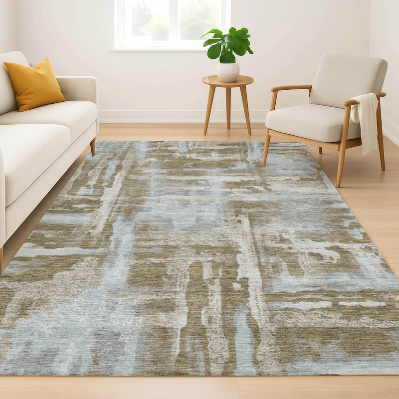 Premium Washable Super Soft Modern Glam Mayfield Rug
