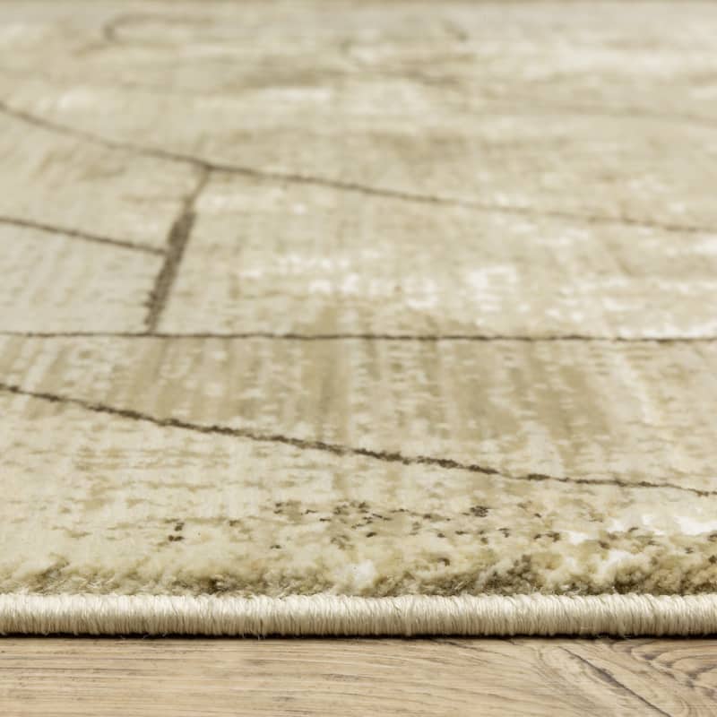 HomeRootsGeometric Modern Rectangle Area Rug