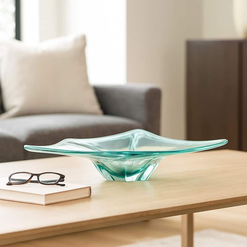 Decorative Glass Bowl for Home Decor - 24" - 24.0"