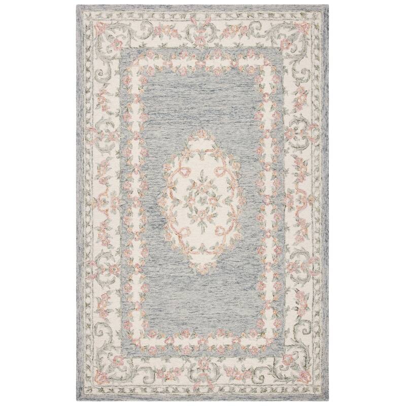 SAFAVIEH Handmade Micro-Loop Avery Wool Rug