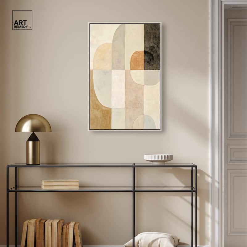 Overlapping Planes I Canvas by Art Remedy