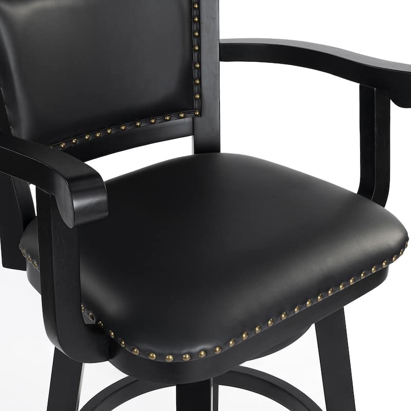 Broadmoor Wood Extra Tall Swivel Barstool