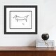 preview thumbnail 42 of 68, Le Chien (The Dog) by Pablo Picasso Framed Wall Art Print