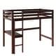 preview thumbnail 22 of 20, Multifunctional Twin Size Wood Loft Kids Bed with Built-in Desk,Shelves,Safety Guardrails and Ladder
