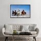 preview thumbnail 9 of 10, iCanvas "Mongolia Horses" by Libby Zhang Framed Canvas Print