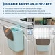 preview thumbnail 37 of 40, 1.9 Gal/2.4 Gal Kitchen Compost Bin, Small Hanging Trash Can with Stainless Steel Lid