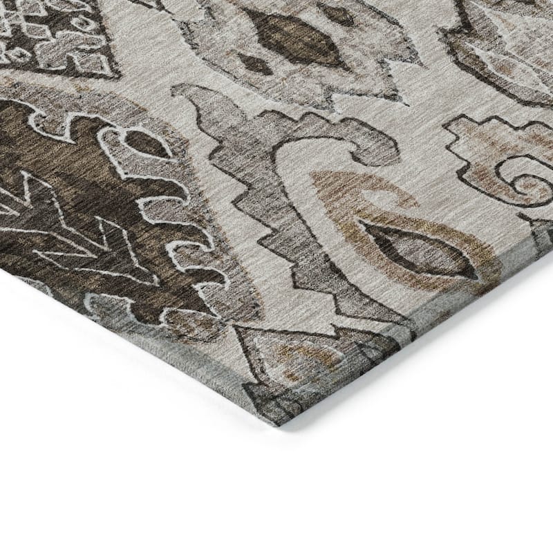 HomeRoots Moroccan Transitional Rectangle Outdoor Rug