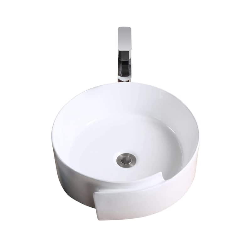 Modern Round Vessel Sink