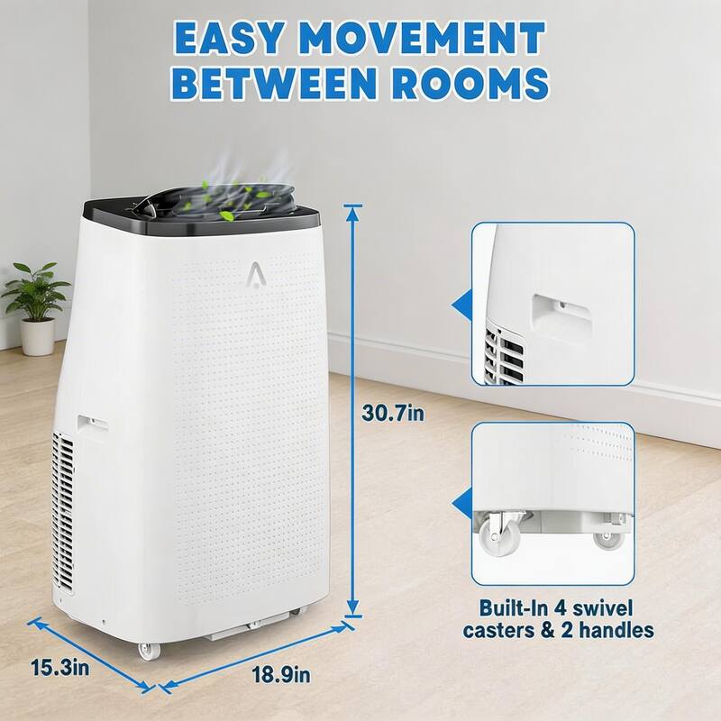 3-in-1 Air Conditioners, with Remote Control, 14000 BTU