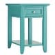 preview thumbnail 19 of 84, Zayden 1-drawer Side Table with Charging Station by iNSPIRE Q Bold