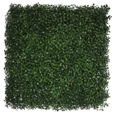 Artificial Green Foliage UV-protected for Outdoor Decor (Set of 4)