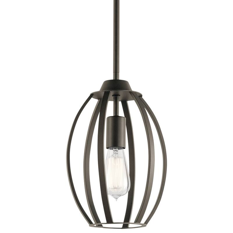 Kichler Tao Single Light 8" Wide Mini Pendant