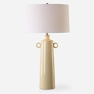 Uttermost Florero Pale Yellow Table Lamp - 32" H X 17" W X 17" D