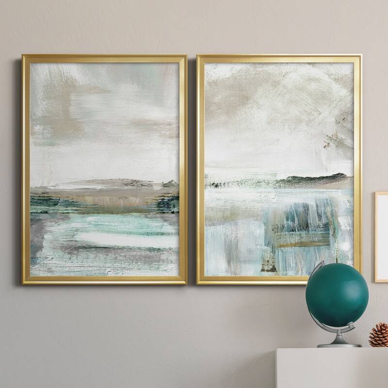 Summer Teal I Premium Framed Print - Ready to Hang - Multi-Color