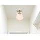 preview thumbnail 8 of 11, Elegant Lighting LD2347 Lawrence 10" Wide Semi-flush Ceiling Fixture
