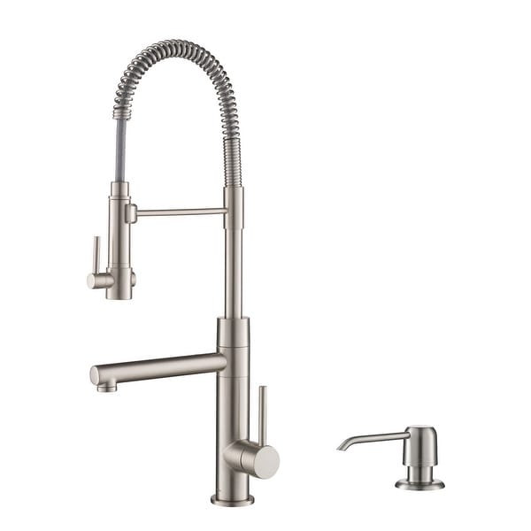 Kraus Artec 2-Function Commercial Pulldown Pot Filler Kitchen Faucet. Opens flyout.
